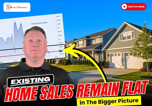 Existing Home Sales Remain Flat in The Bigger Picture