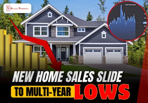 New Home Sales Slide to Multi-Year Lows