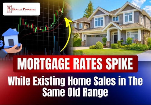 Mortgage Rates Spike While Existing Home Sales in The Same Old Range