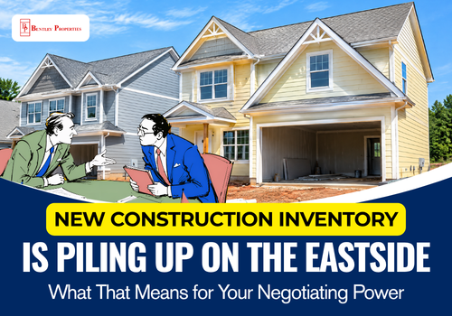 New Construction Inventory Is Piling Up on the Eastside — What That Means for Your Negotiating Power