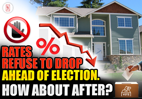 Rates Refuse to Drop Ahead of Election. How About After?